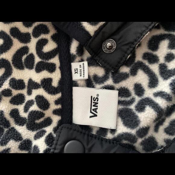 Vans Animal Print Half-Zip Pullover - Picture 9 of 12